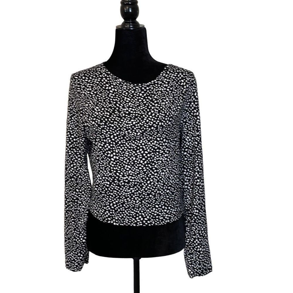 Gaze Animal Print Top - L